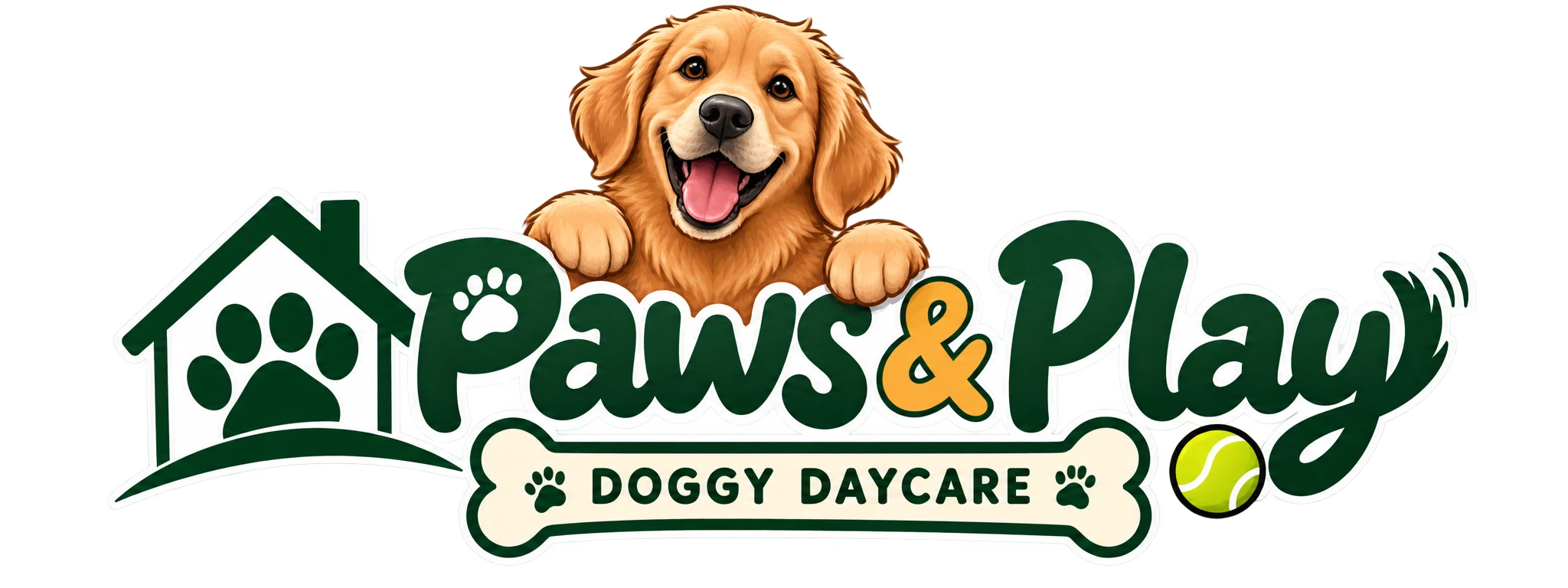 paws and play logo